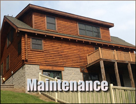  Rosman, North Carolina Log Home Maintenance